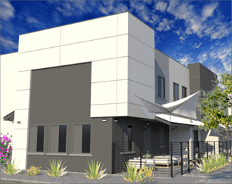 Townhomes at Sunnyside Exterior Rendering