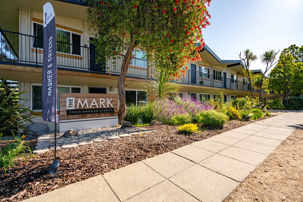The Mark Apartments in Hayward, California Exterior and Monument Sign