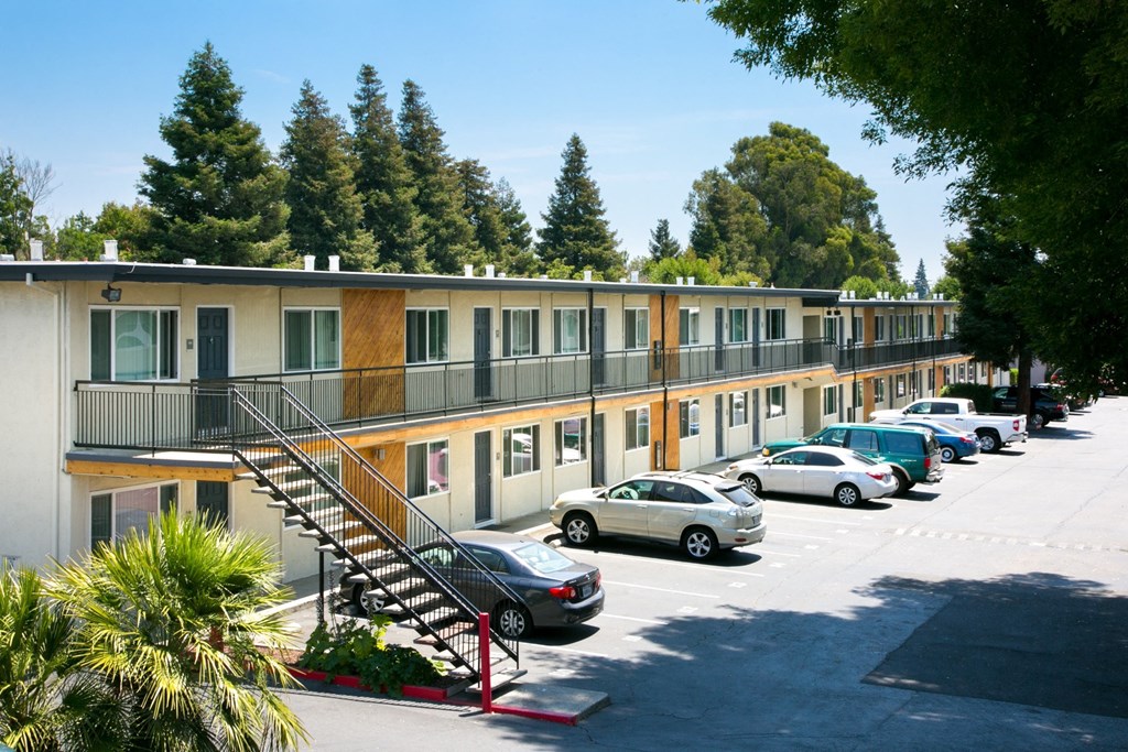 The Mark Apartments in Hayward, California Exterior and Parking