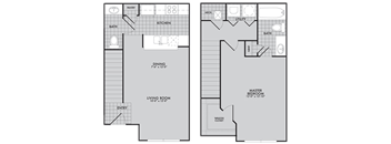 Park at Humble Apartments The Lockhart Floor Plan