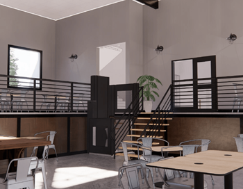 The Empire Apartments Clubhouse Kitchen - Photo Gallery 23