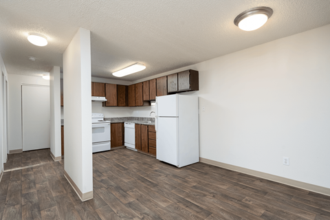 Towers Apartments Kitchen and Dining Room