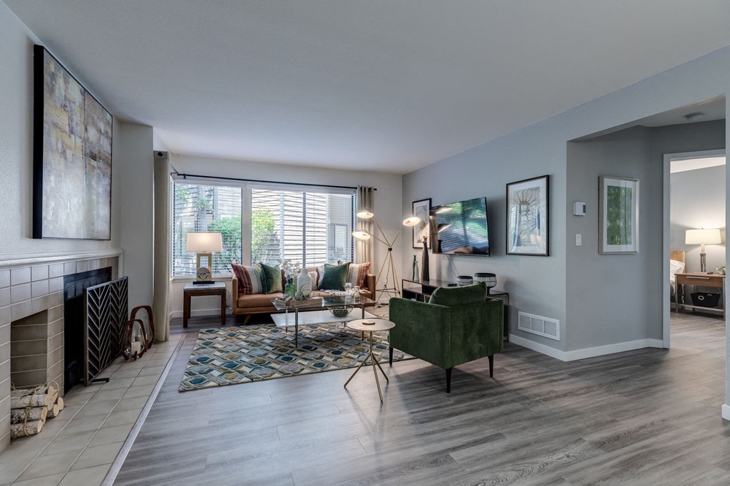 Park in Bellevue Model Living Room