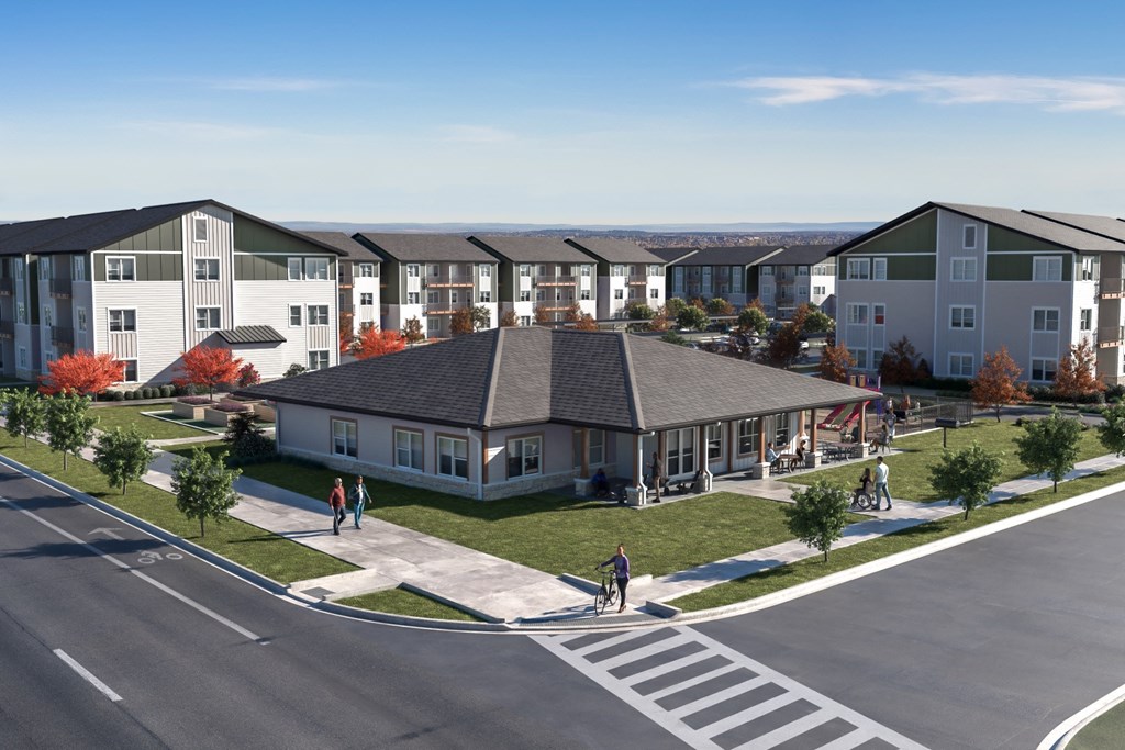 Exterior Rendering  at Union at Pacific Highway, Corvallis, OR, 97333