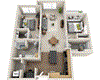 Waterscape at Juanita Village Apartments B2B Floor Plan Waterscape at Juanita Village Apartments B2B Floor Plan