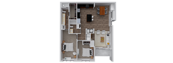 Whisper Sky Apartments Aspen Floor Plan