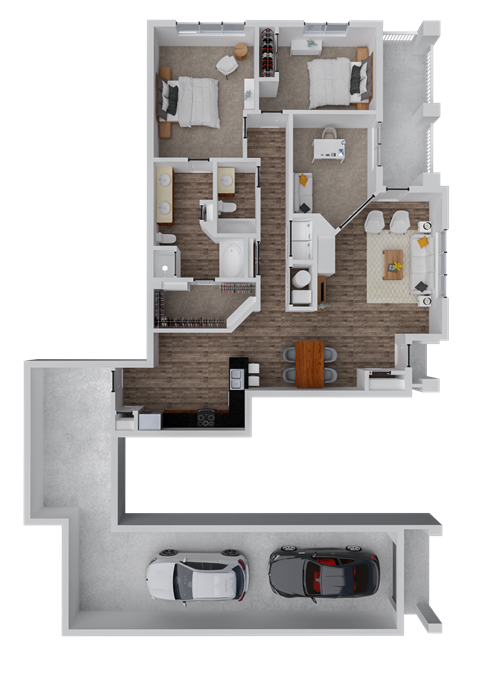 Whisper Sky Apartments Granite Floor Plan