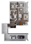 Whisper Sky Apartments Granite Floor Plan