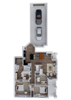Whisper Sky Apartments Limestone Floor Plan