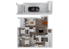 Whisper Sky Apartments Poplar II Floor Plan