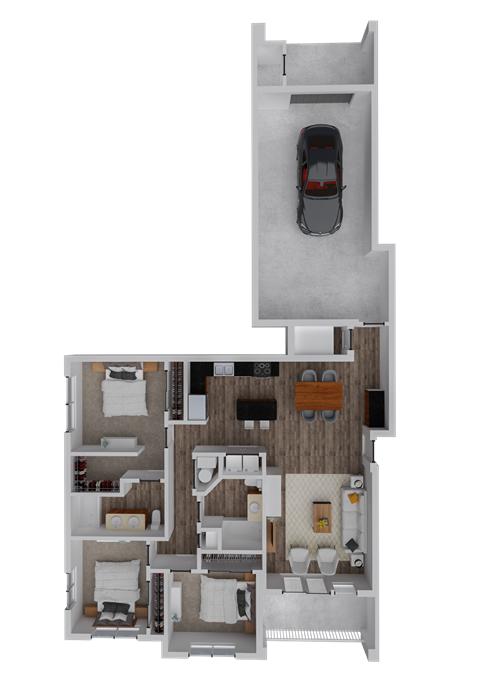 Whisper Sky Apartments Cedar Floor Plan