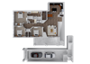 Whisper Sky Apartments Quartz Floor Plan