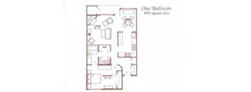 Woodbine Apartments 1 Bedroom 1 Bathroom