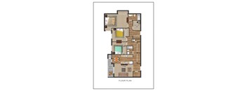The Galleria Apartments 3 Bedroom Floor Plan