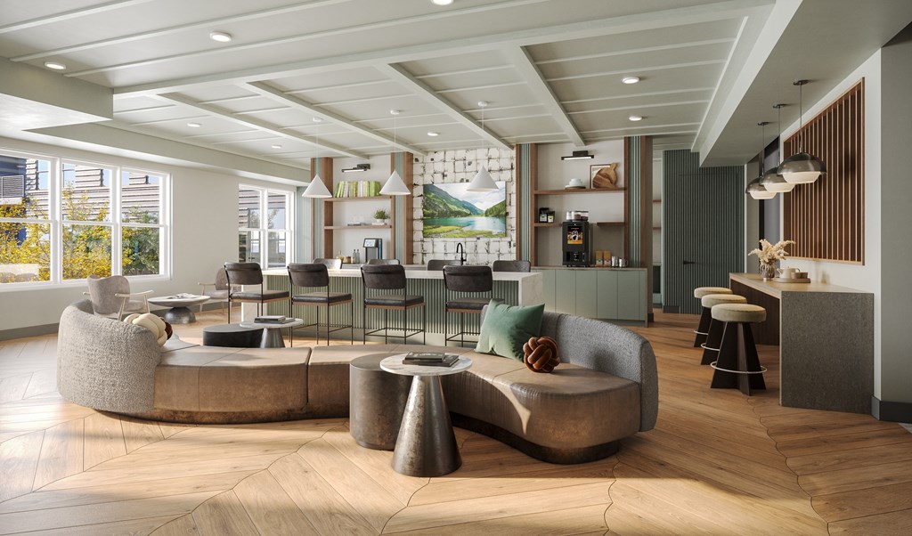 Clubroom and Entertainment Kitchen