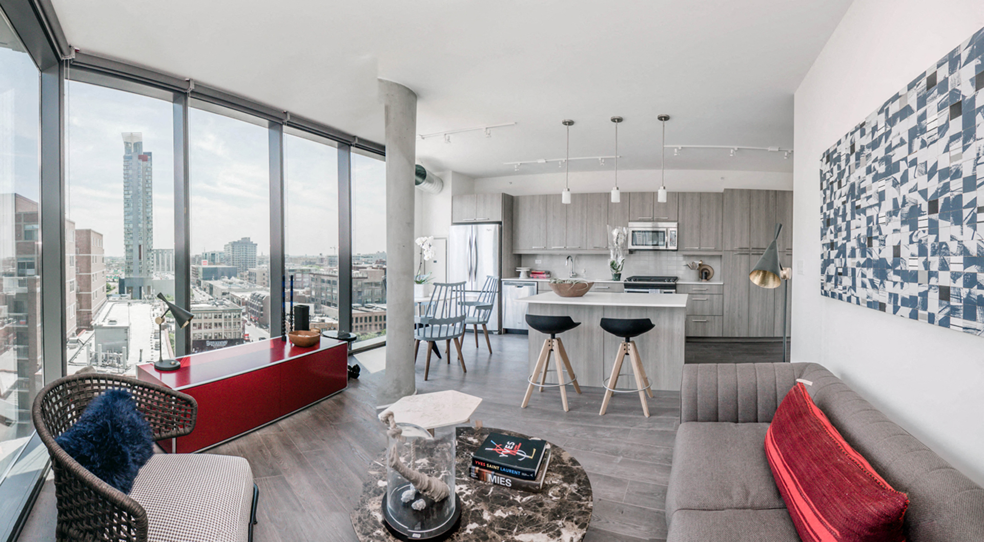 Apartment in West Loop Chicago | Photos of The Parker  