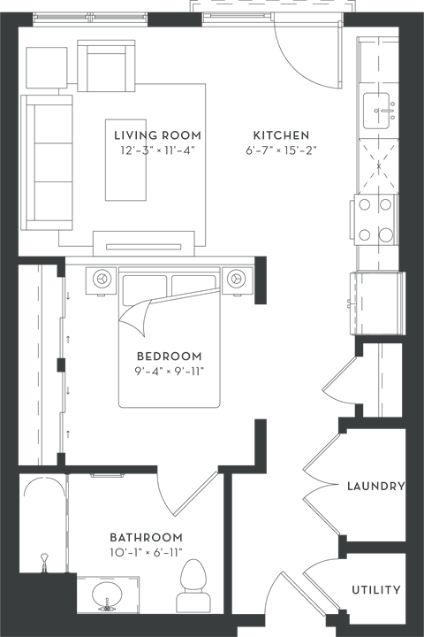 750 Hawthorn Row Studio-3 Beds Apartment for Rent - Photo Gallery 19