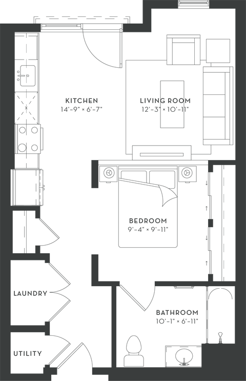 750 Hawthorn Row Studio-3 Beds Apartment for Rent - Photo Gallery 20