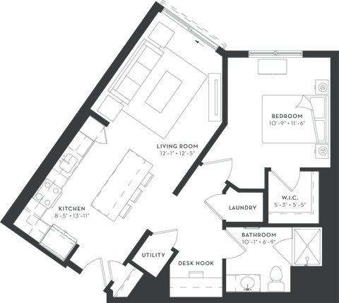 750 Hawthorn Row Studio-3 Beds Apartment for Rent - Photo Gallery 26