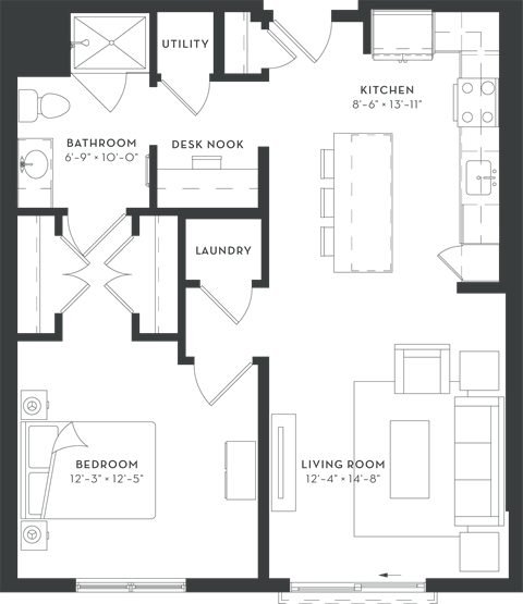 750 Hawthorn Row Studio-3 Beds Apartment for Rent - Photo Gallery 30