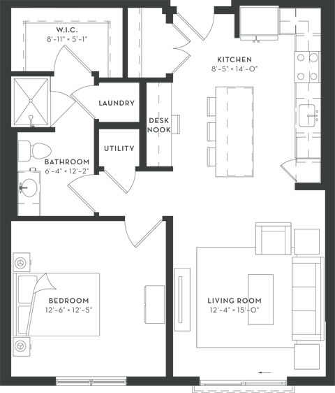 750 Hawthorn Row Studio-3 Beds Apartment for Rent - Photo Gallery 31