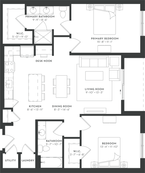 750 Hawthorn Row Studio-3 Beds Apartment for Rent - Photo Gallery 55