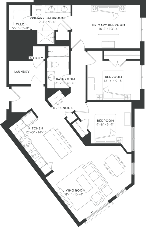 750 Hawthorn Row Studio-3 Beds Apartment for Rent - Photo Gallery 61