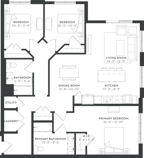 750 Hawthorn Row Studio-3 Beds Apartment for Rent - Photo Gallery 62