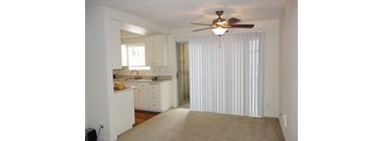 Studio one bathroom apartment floorplan