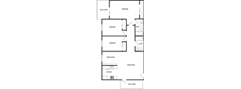 an illustration of a floor plan of a house