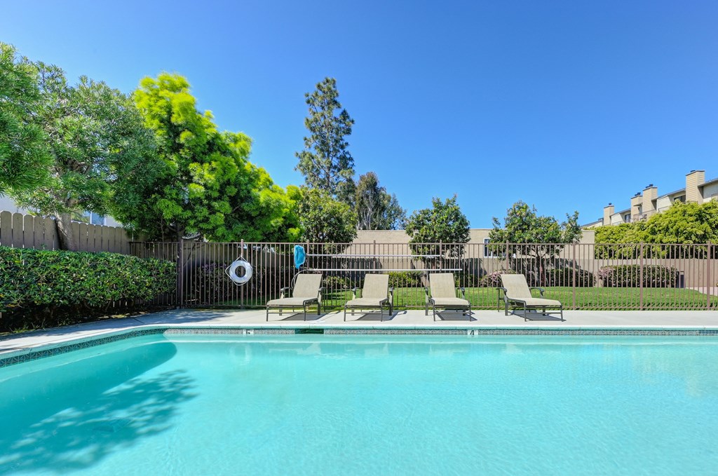the pool at the preserve at polo apartments