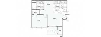 a floor plan of a home