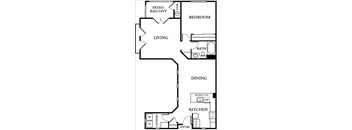 a black and white floor plan of a home