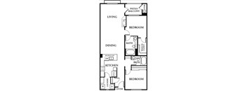 a black and white floor plan of a home