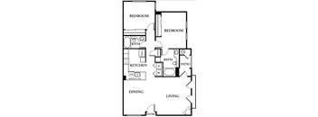 a black and white floor plan of a home