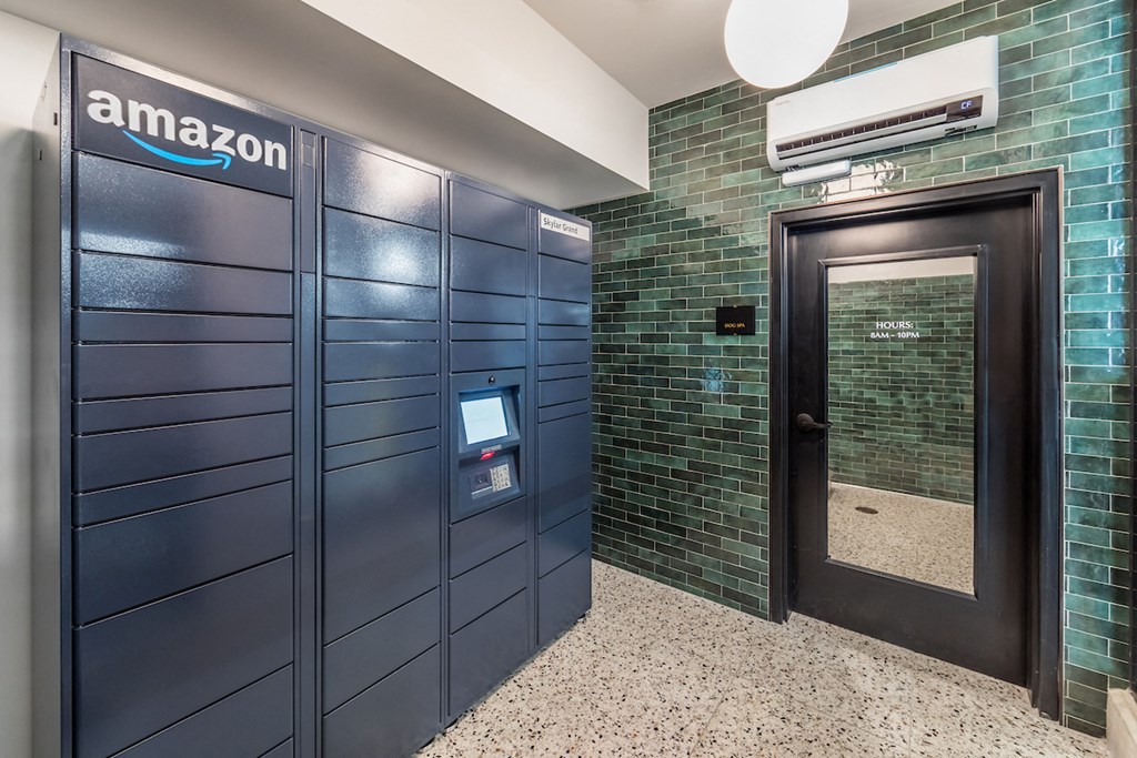 Amazon package lockers