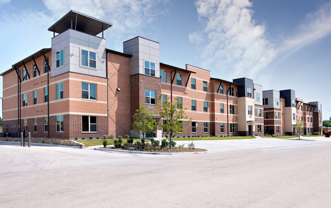 Building Exterior View at The Liberty Lofts, Gainesville, Texas