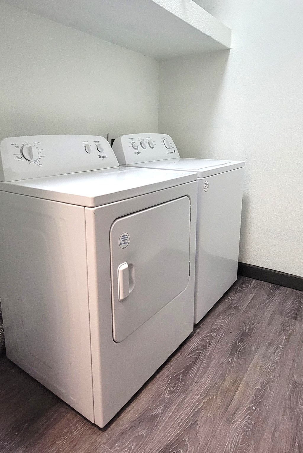 Washing machine and dryer at The Talon, Denton