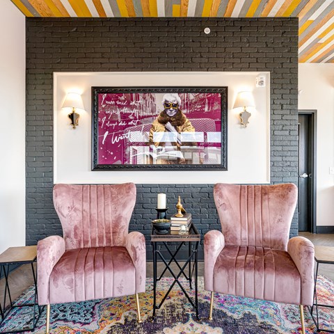 Living Area Sofa at The Beeker, Ohio
