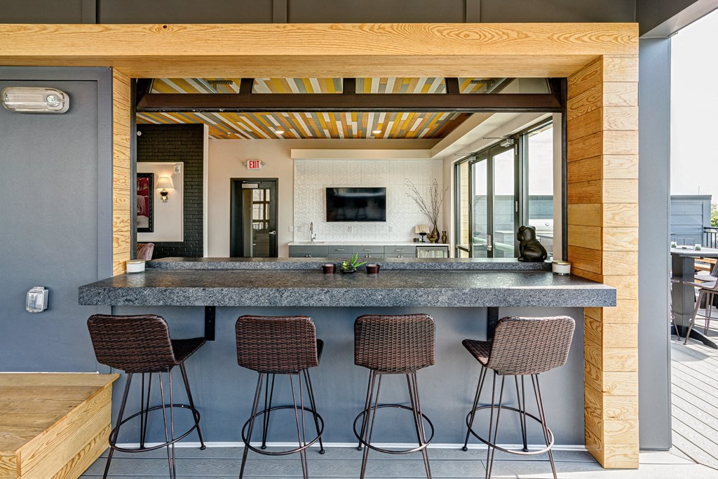 Kitchen Area at The Beeker, Columbus, OH, 43201
