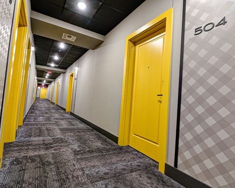 Lobby Hallway at The Beeker, Columbus, OH, 43201
