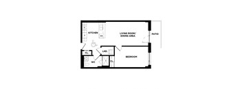 One Bedroom Apartment - Suite 106