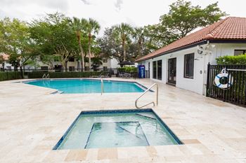 Lounge by the pool at The Harbor