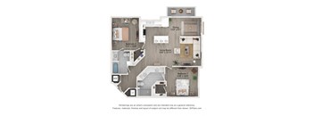 B2 2 Bedroom 2 Bathroom