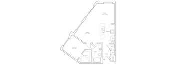 floor plan of the apartment