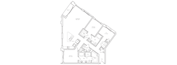 floor plan of the apartment