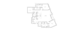 a floor plan of a house