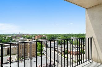 Expansive Private Balconies at CityView on Meridian, Indianapolis, IN,46208