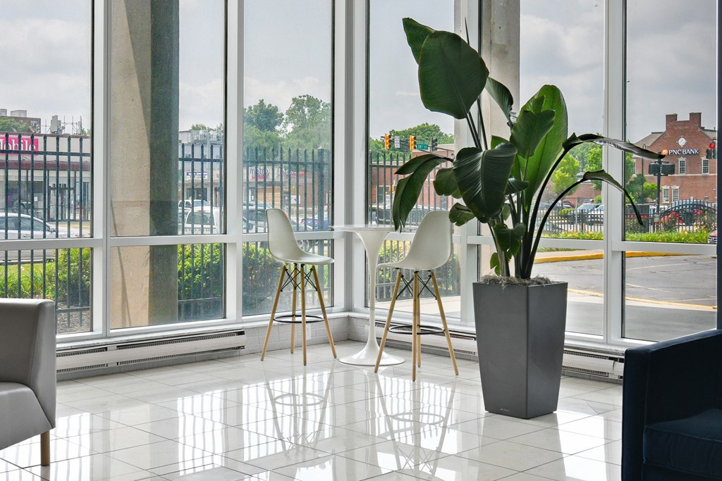 Lobby at CityView on Meridian, Indianapolis, IN,46208