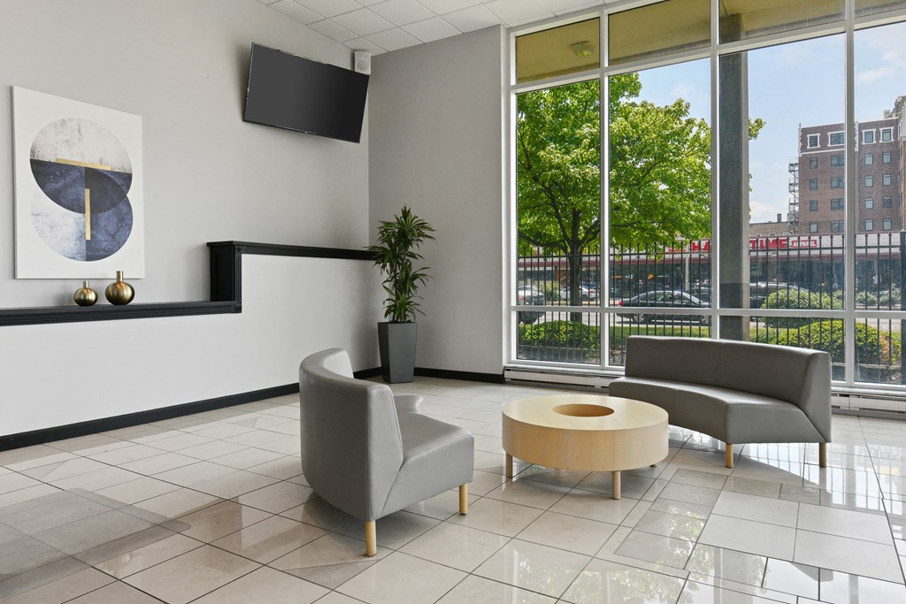 Lobby at CityView on Meridian, Indianapolis, IN,46208